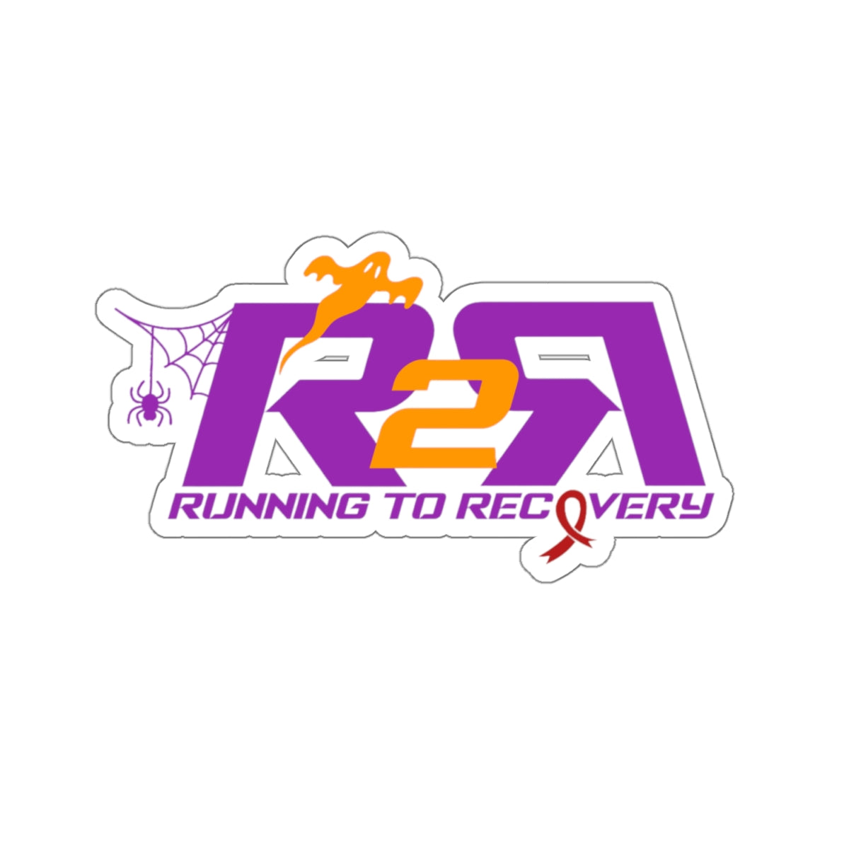 Running 2 Recovery Halloween Edition Kiss-Cut Stickers