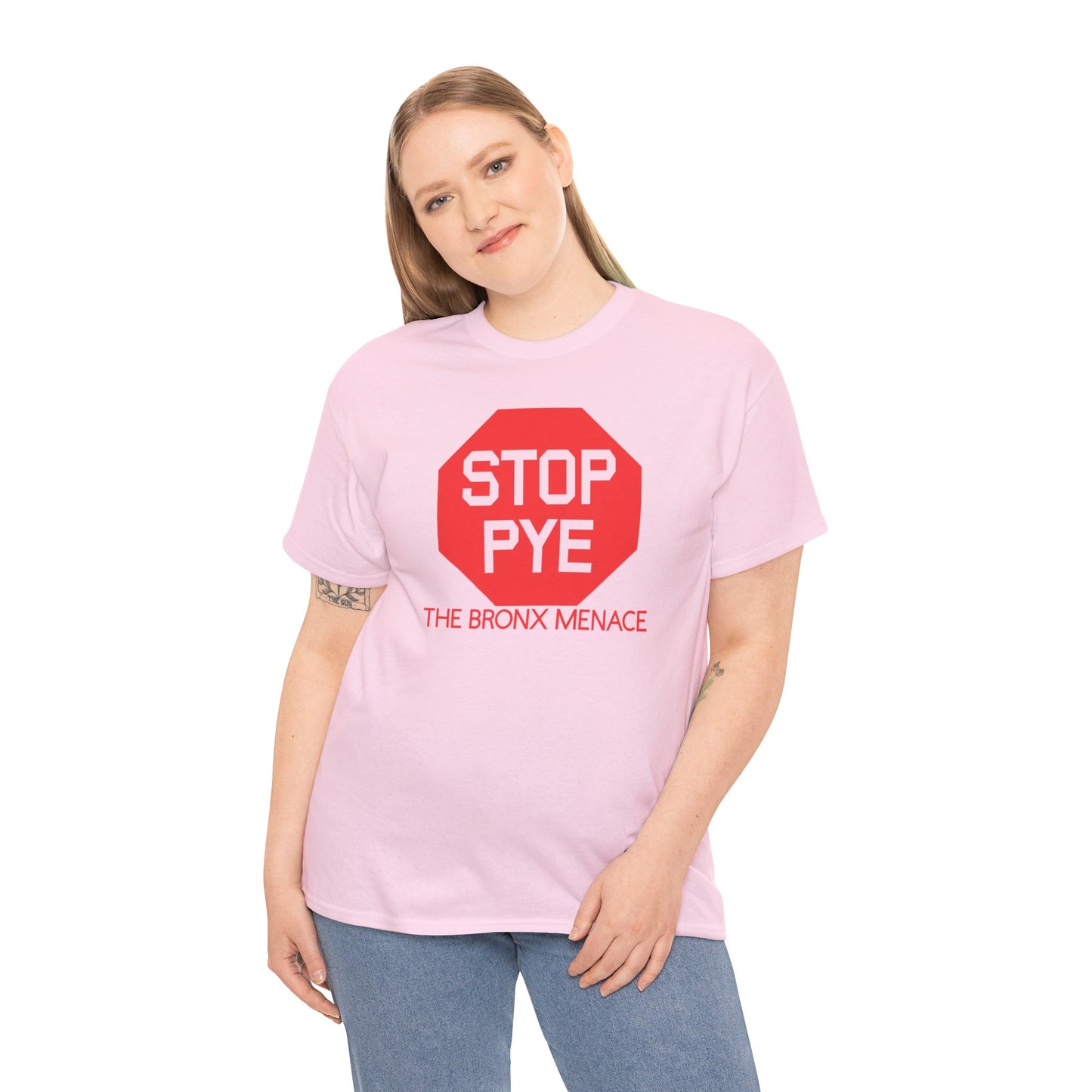 Stop Pye The Bronx Menace Unisex Heavy Cotton Tee