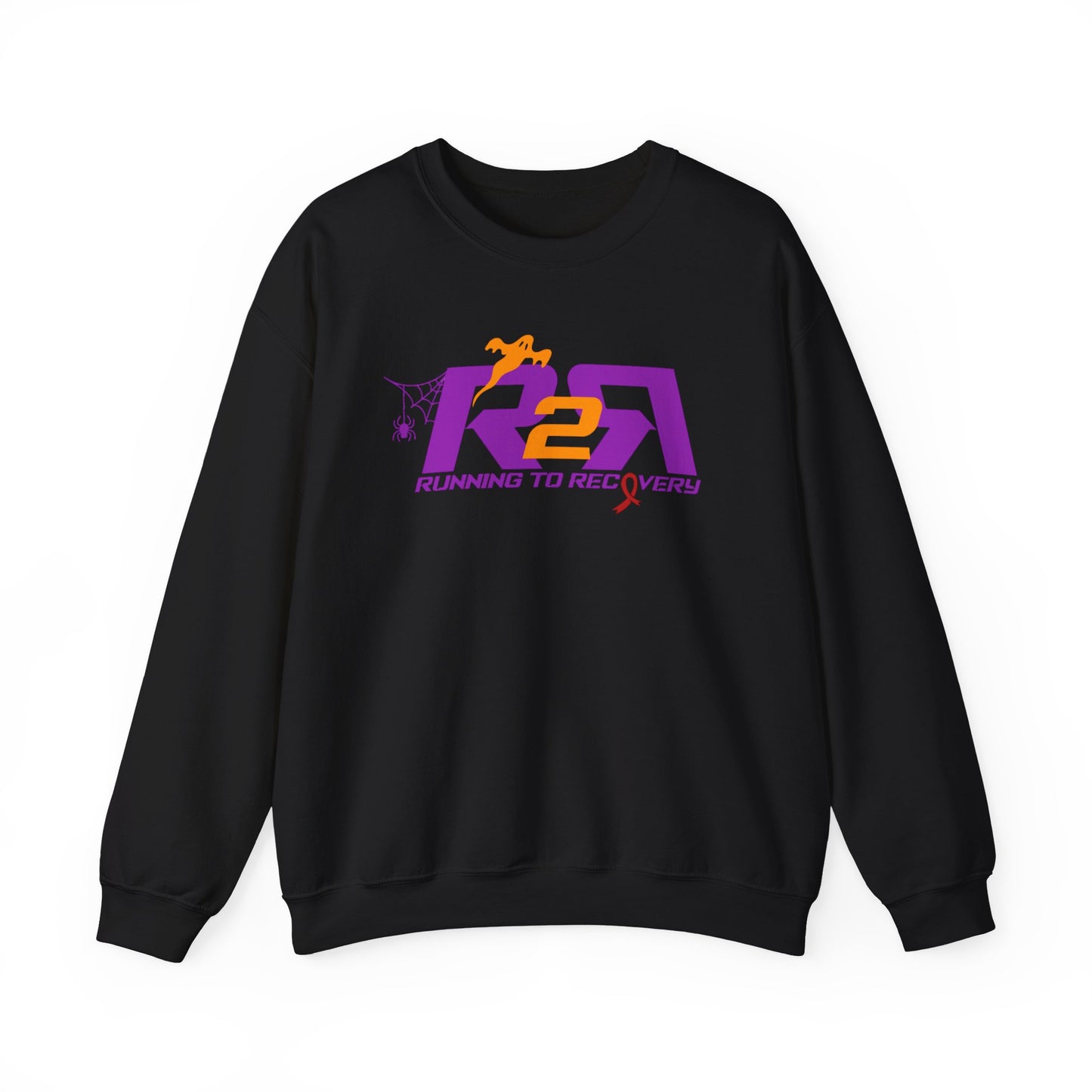 Unisex Heavy Blend™ Crewneck Sweatshirt Running 2 Recovery Halloween Edition