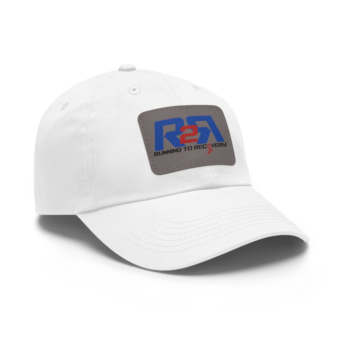 Running 2 Recovery Dad Hat with Leather Patch