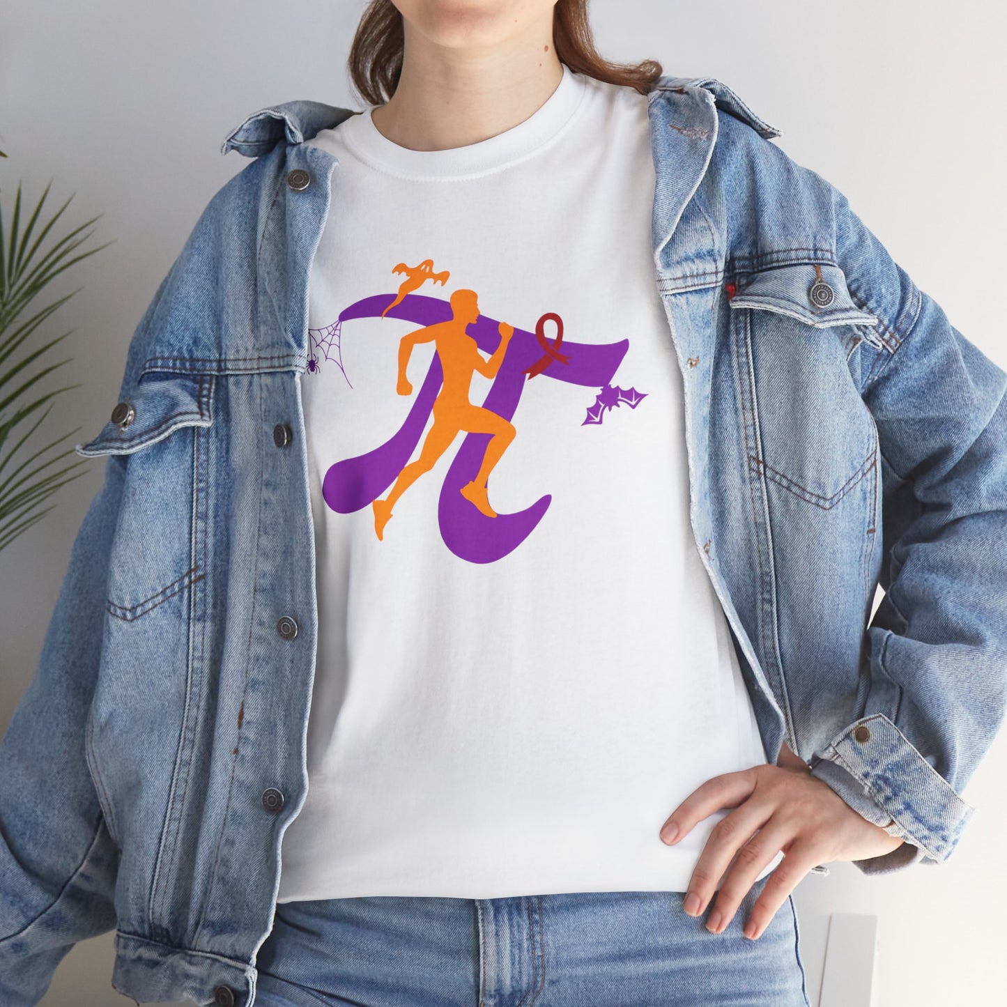 Pi Runner Halloween Edition Unisex Heavy Cotton Tee