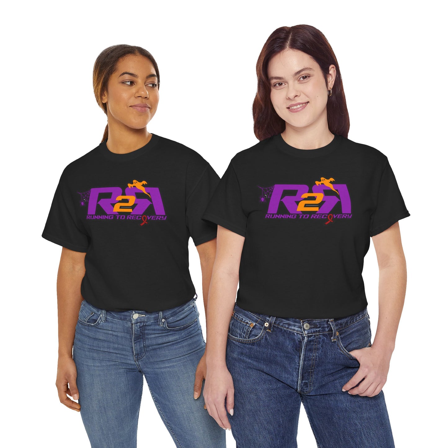 Running 2 Recovery Halloween Edition Unisex Heavy Cotton Tee