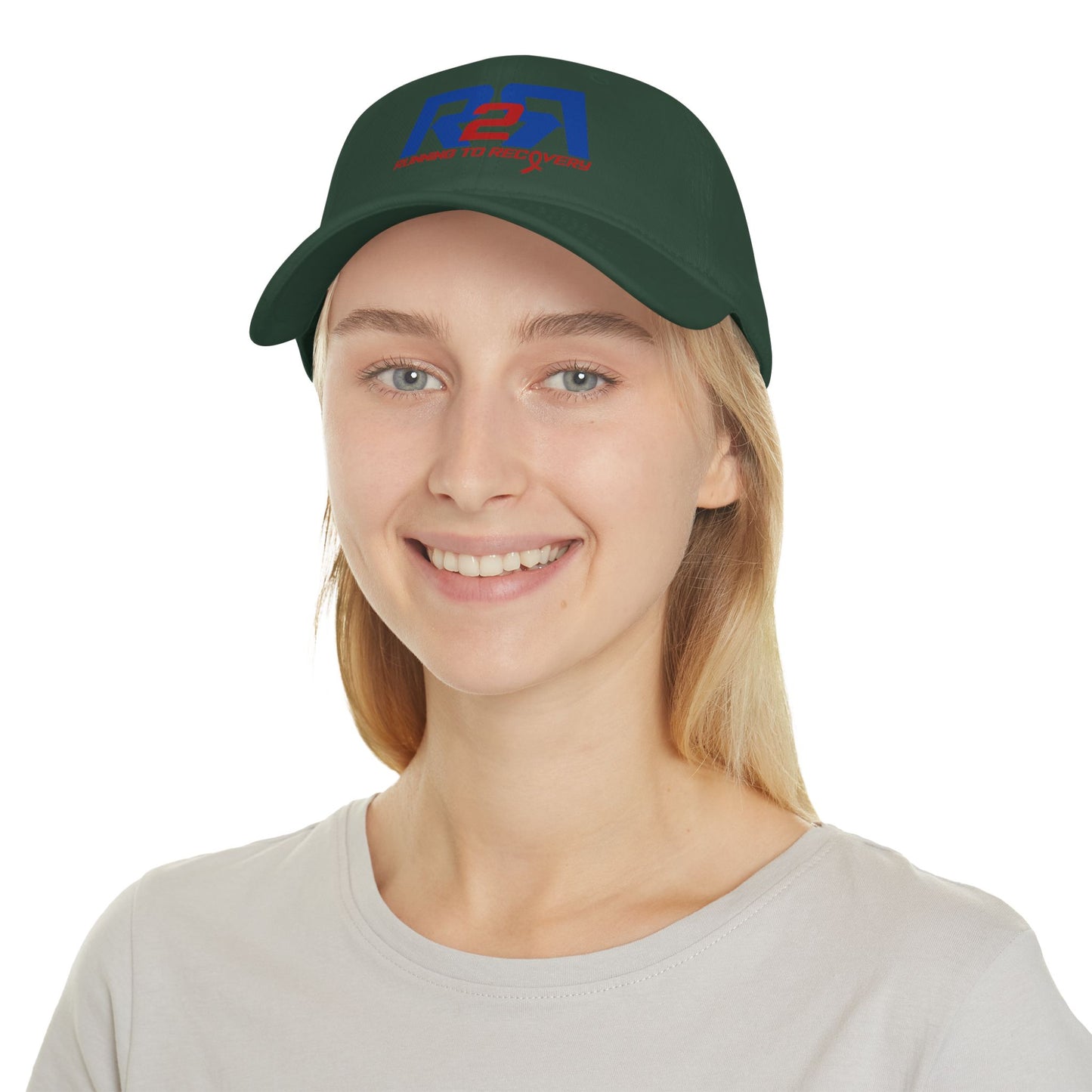 Running 2 Recovery (Black & Green) Low Profile Baseball Cap