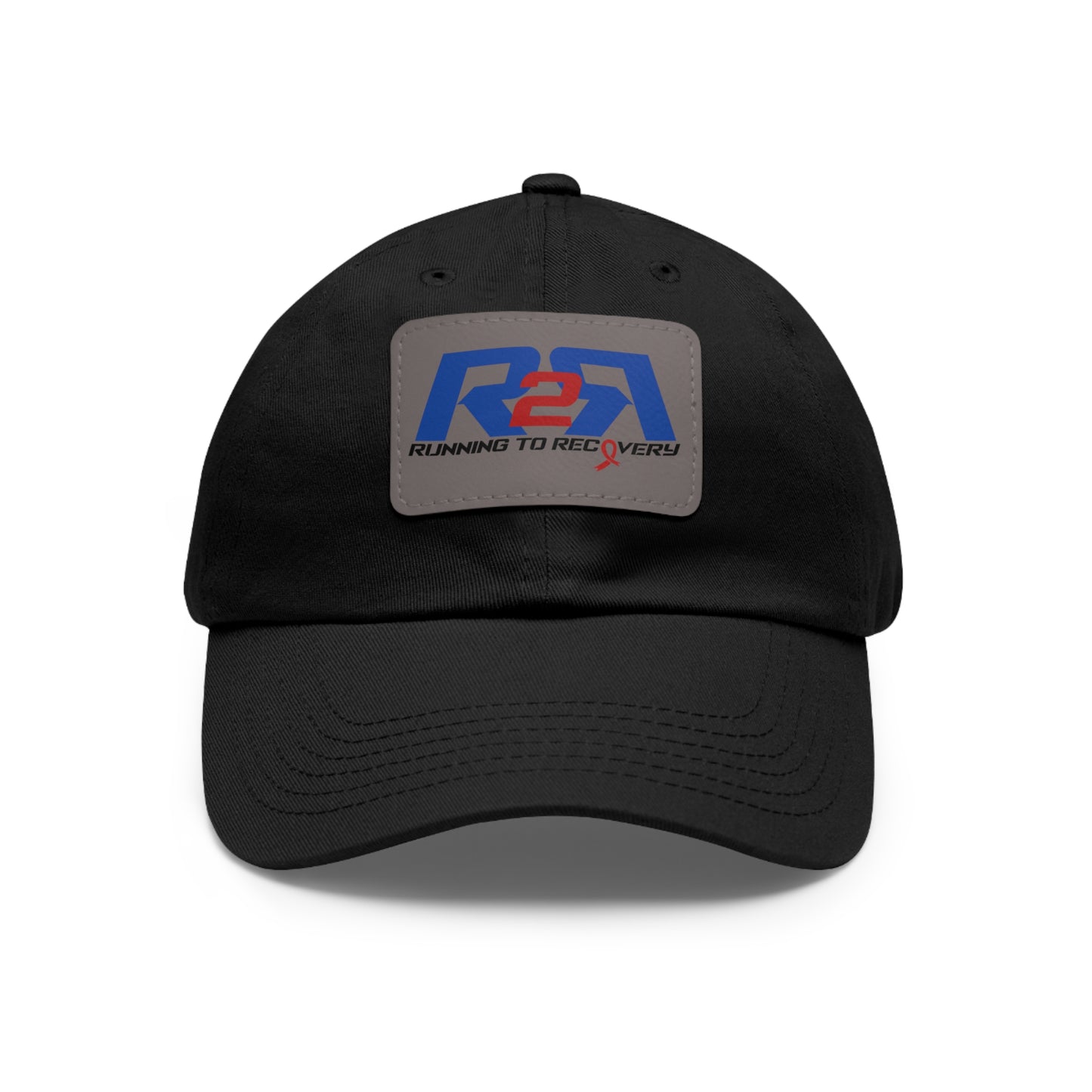Running 2 Recovery Dad Hat with Leather Patch