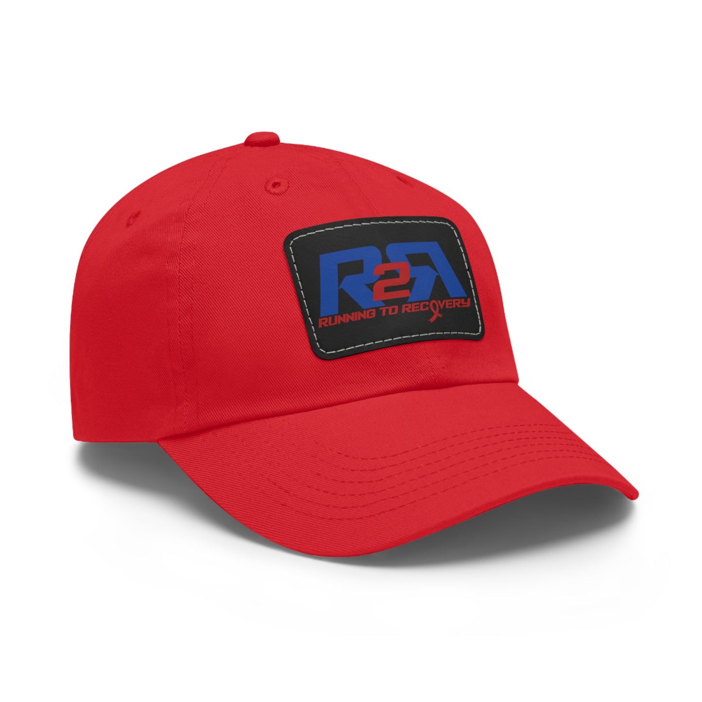 Running 2 Recovery Dad Hat with Leather Patch
