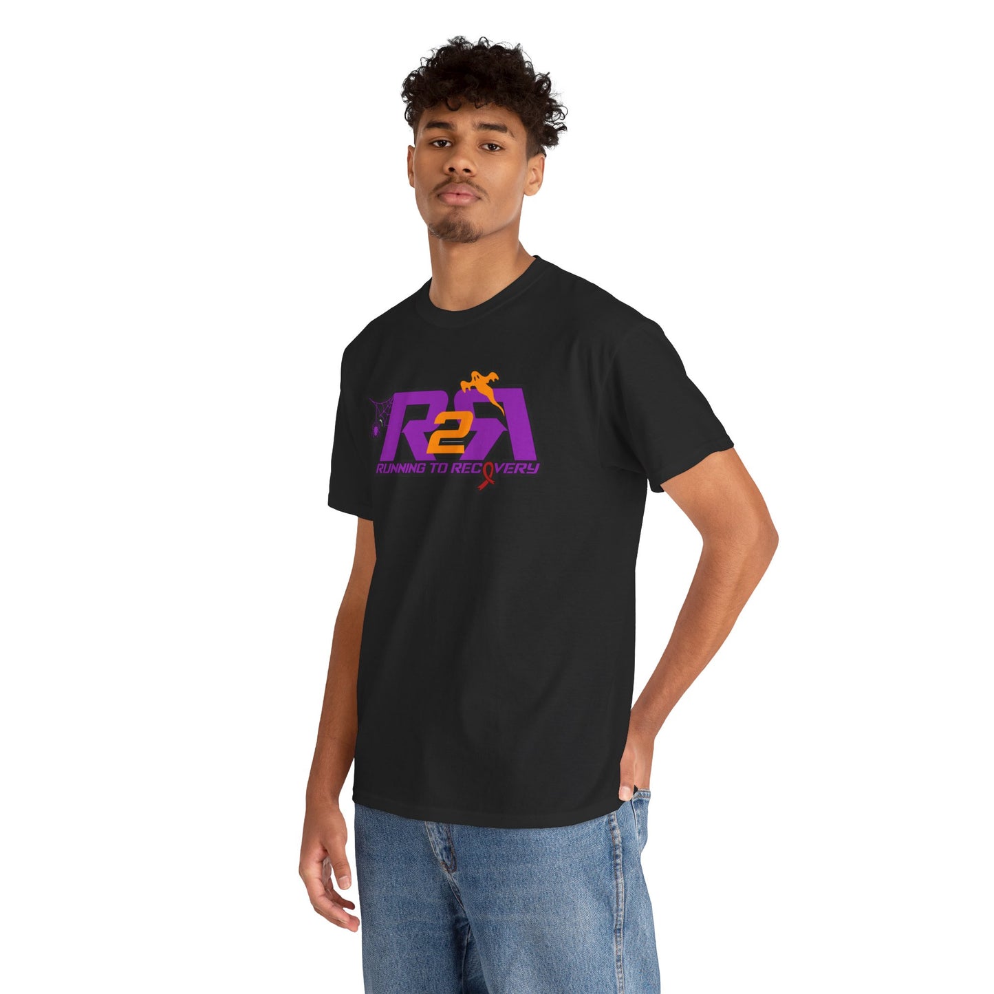 Running 2 Recovery Halloween Edition Unisex Heavy Cotton Tee