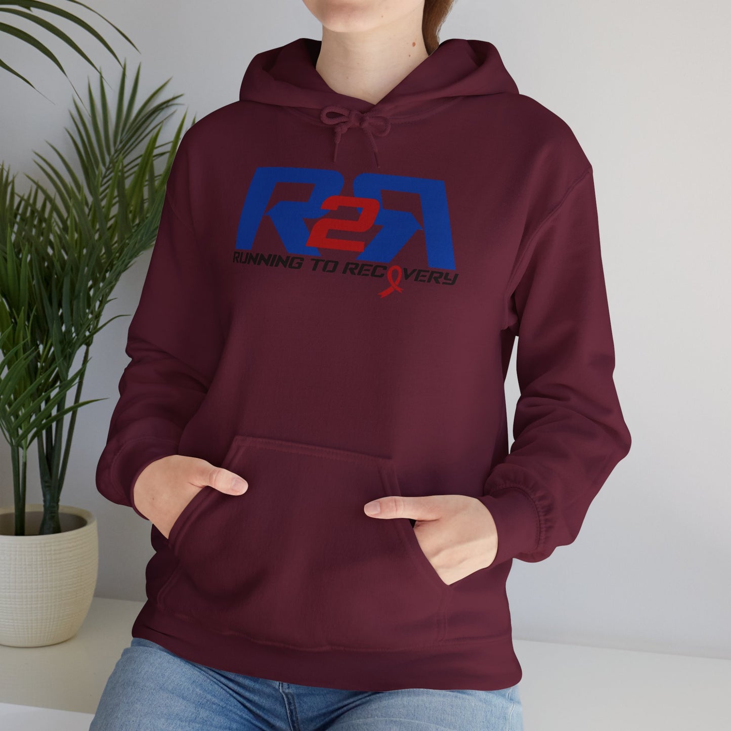 Running 2 Recovery Unisex Heavy Blend™ Hooded Sweatshirt