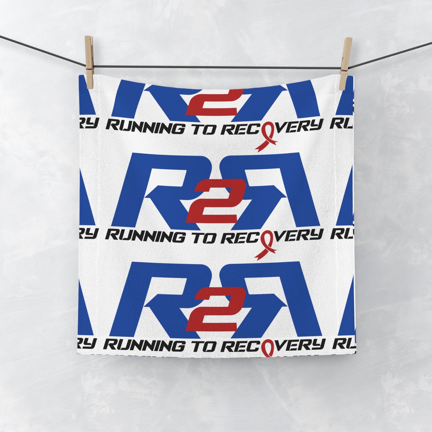 Running 2 Recovery Face Towel