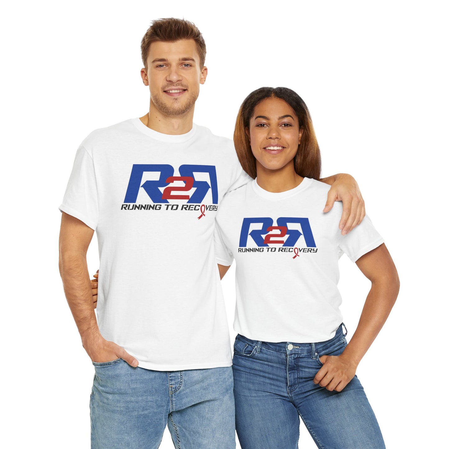 Running 2 Recovery Unisex Heavy Cotton Tee
