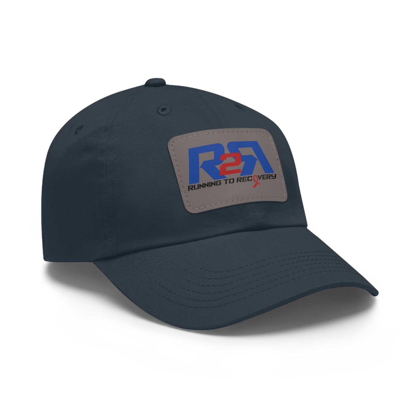 Running 2 Recovery Dad Hat with Leather Patch