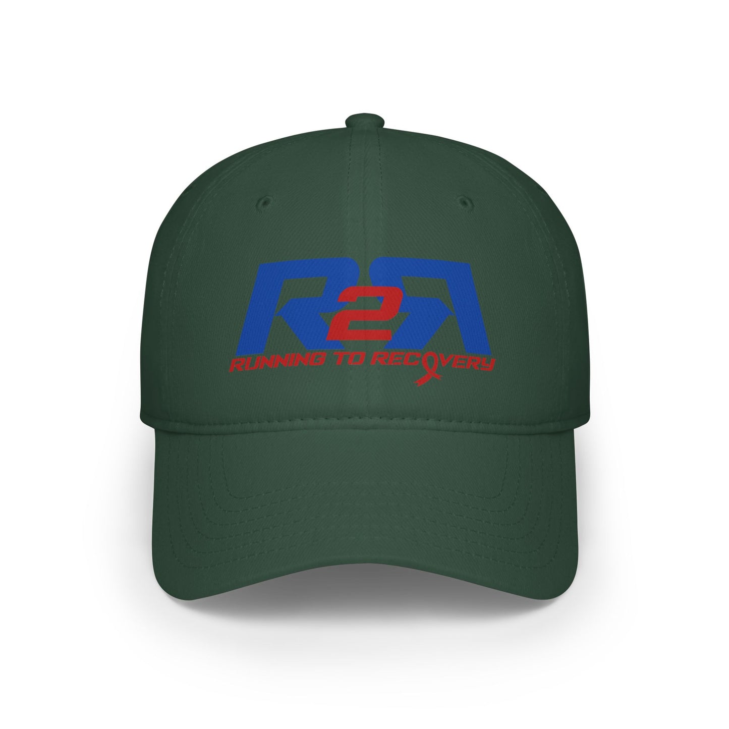 Running 2 Recovery (Black & Green) Low Profile Baseball Cap