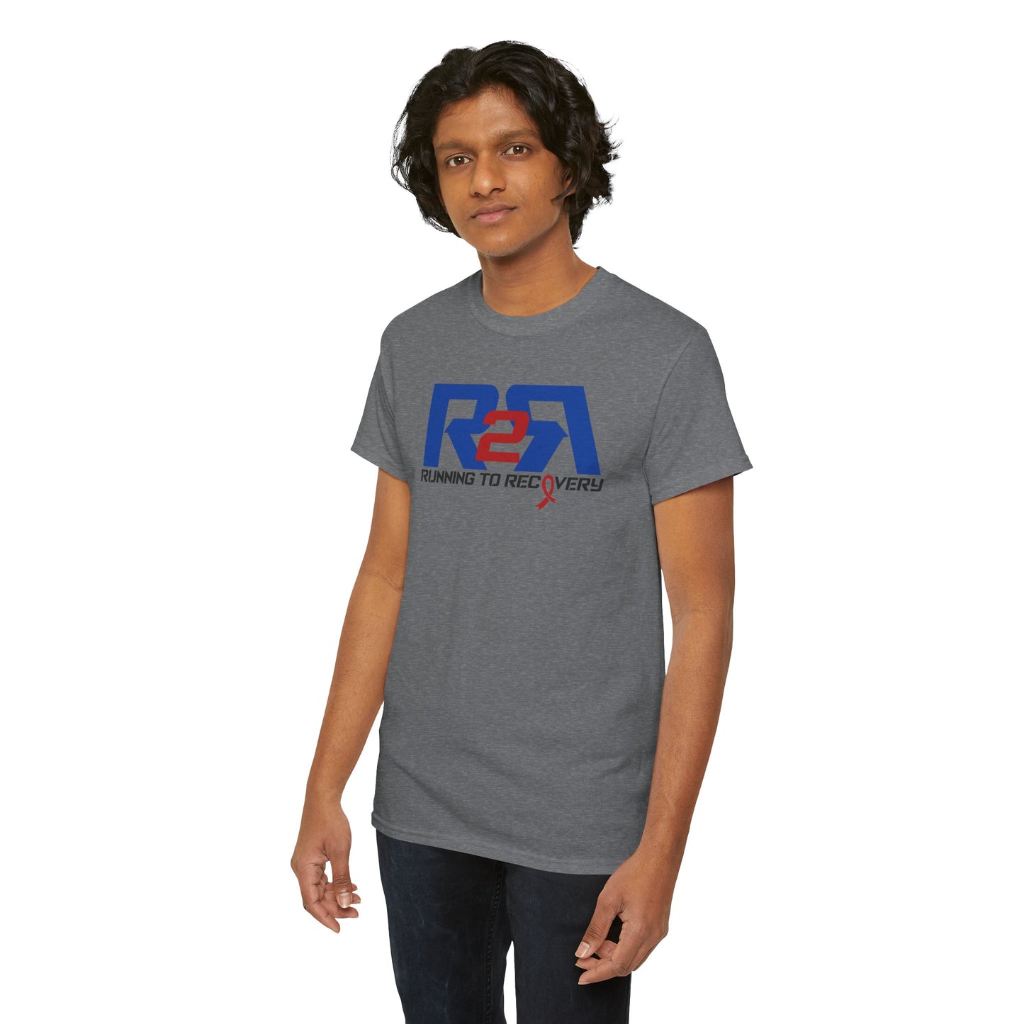 Running 2 Recovery Unisex Heavy Cotton Tee