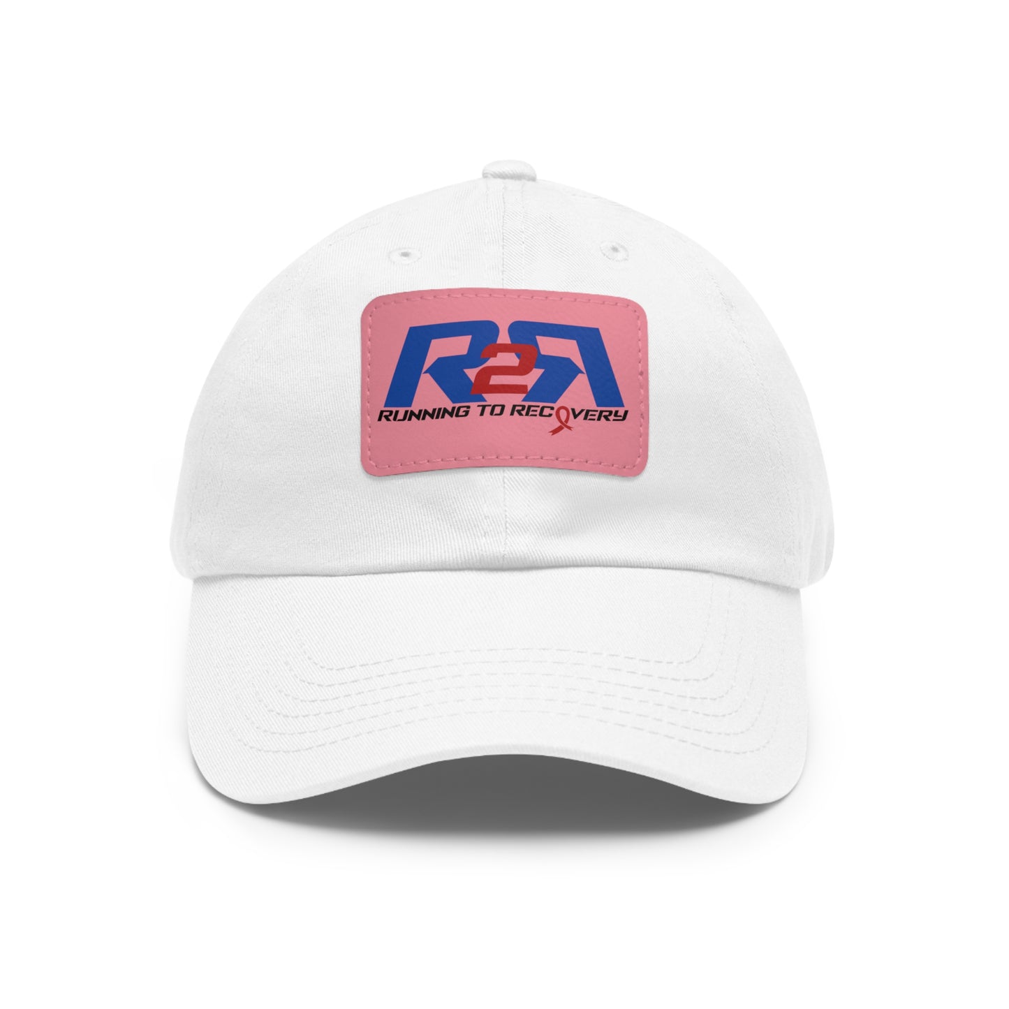 Running 2 Recovery Dad Hat with Leather Patch