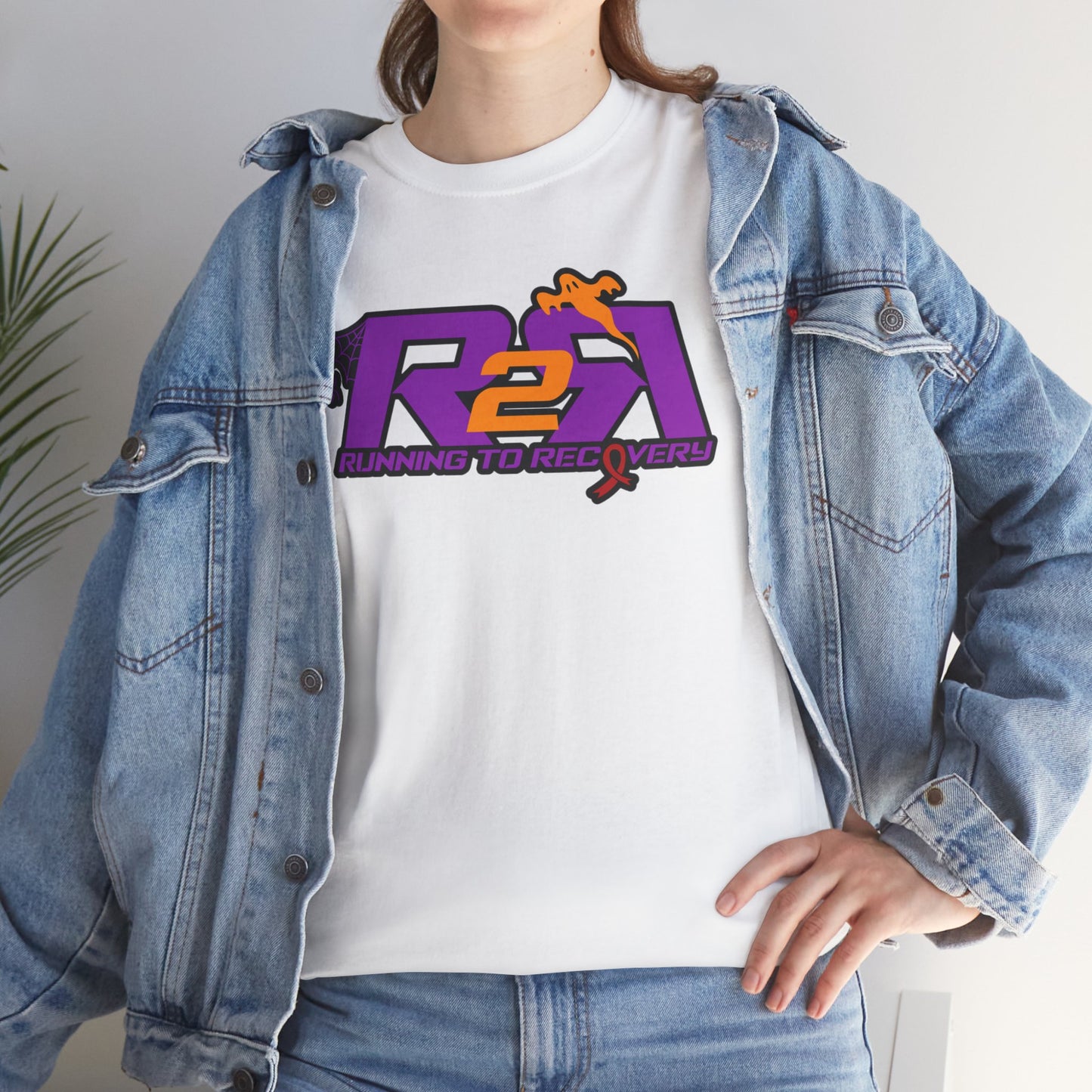 Running 2 Recovery Halloween Edition Unisex Heavy Cotton Tee