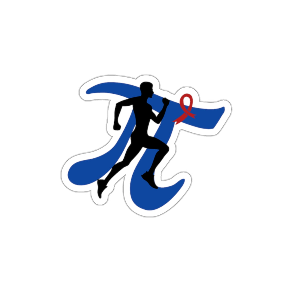 Running 2 Recovery Pi Runner Kiss-Cut Stickers