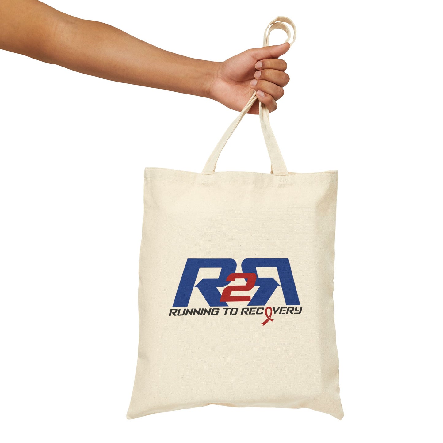 Running 2 Recovery Cotton Canvas Tote Bag