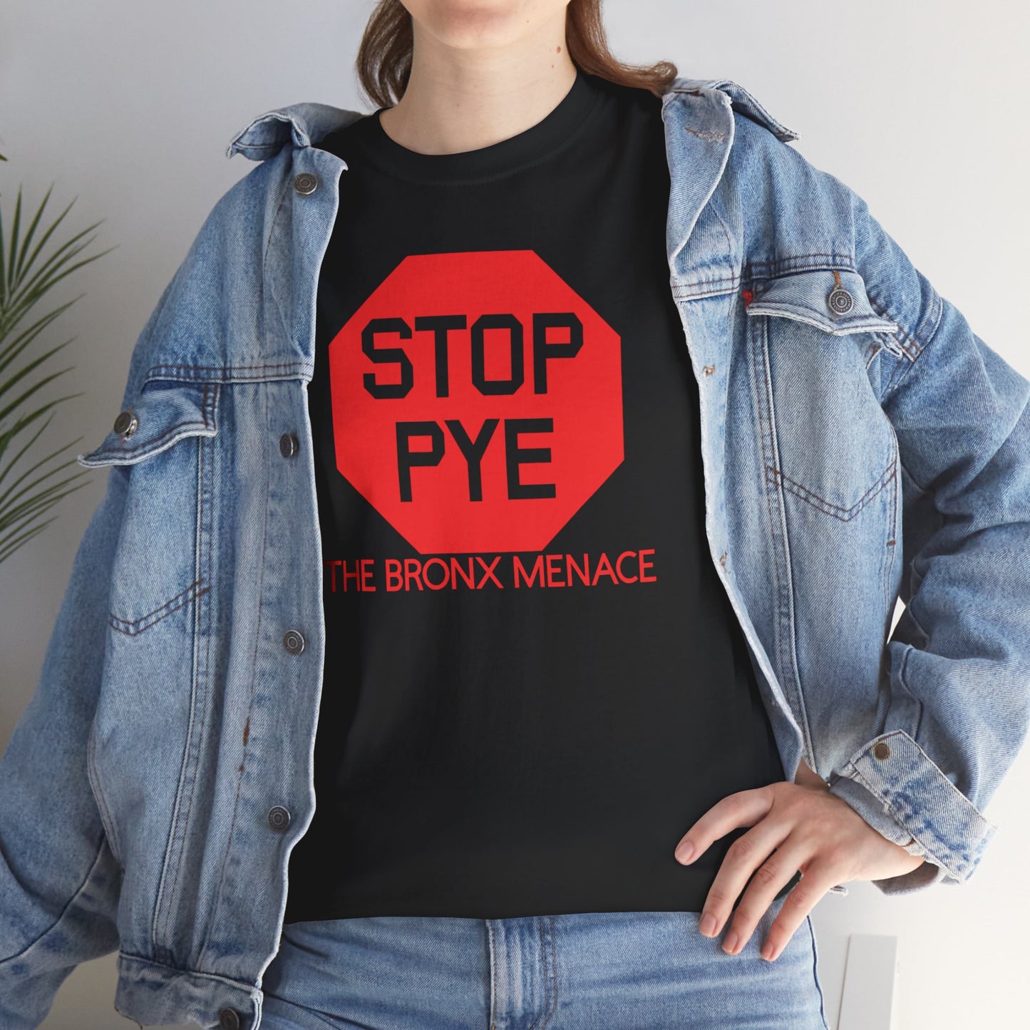 Stop Pye The Bronx Menace Unisex Heavy Cotton Tee