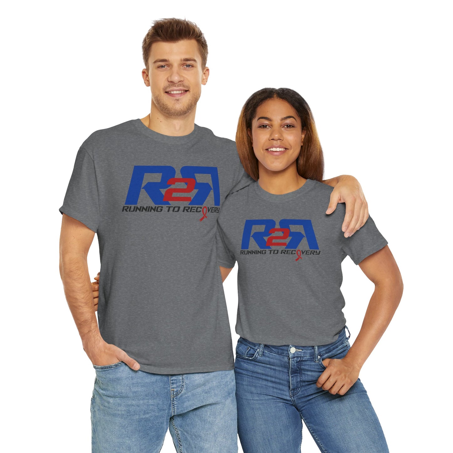 Running 2 Recovery Unisex Heavy Cotton Tee