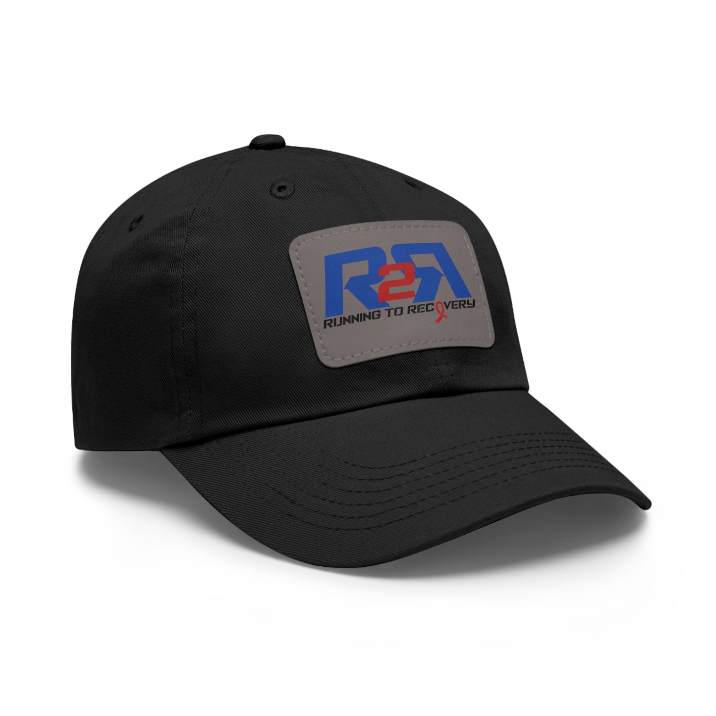 Running 2 Recovery Dad Hat with Leather Patch