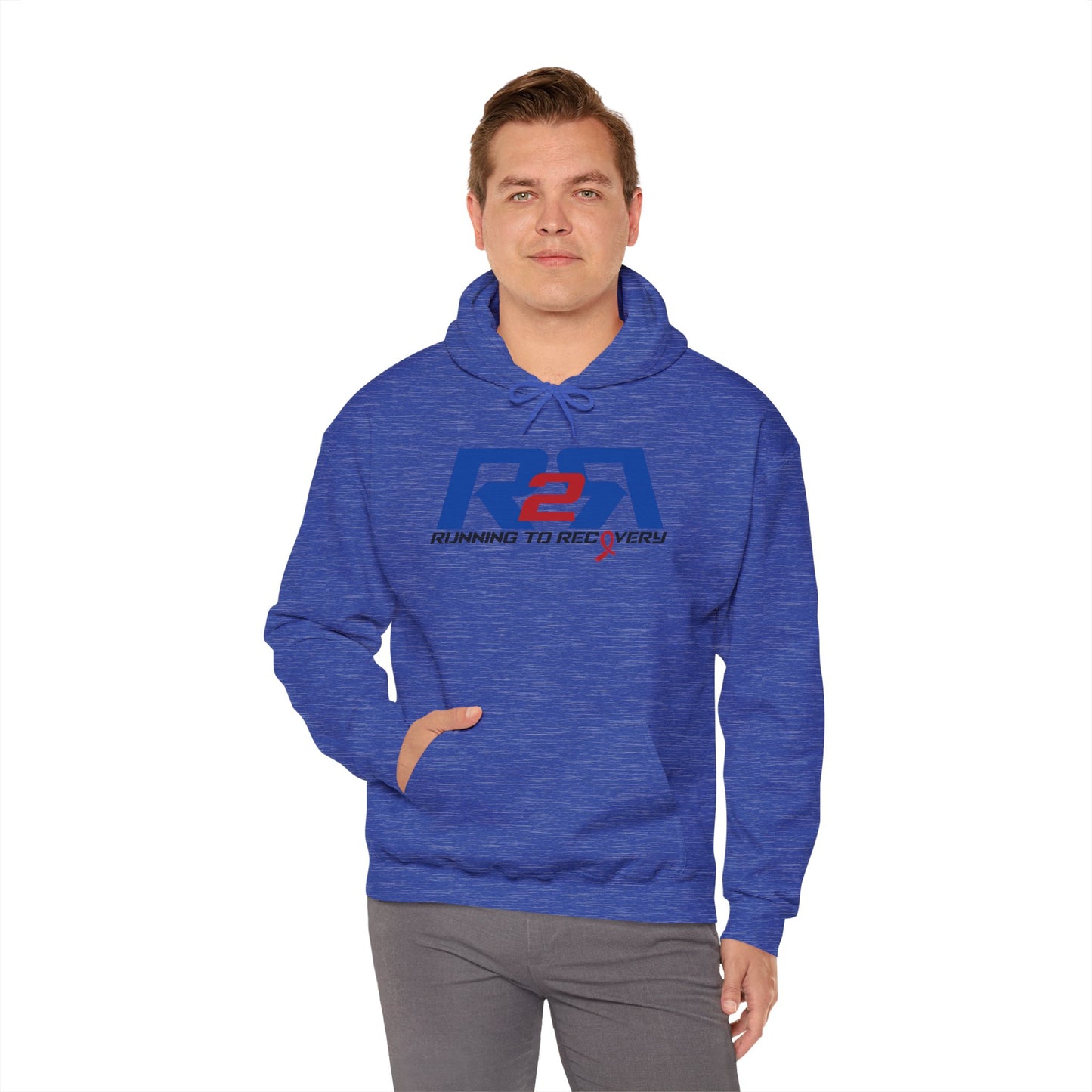 Running 2 Recovery Unisex Heavy Blend™ Hooded Sweatshirt