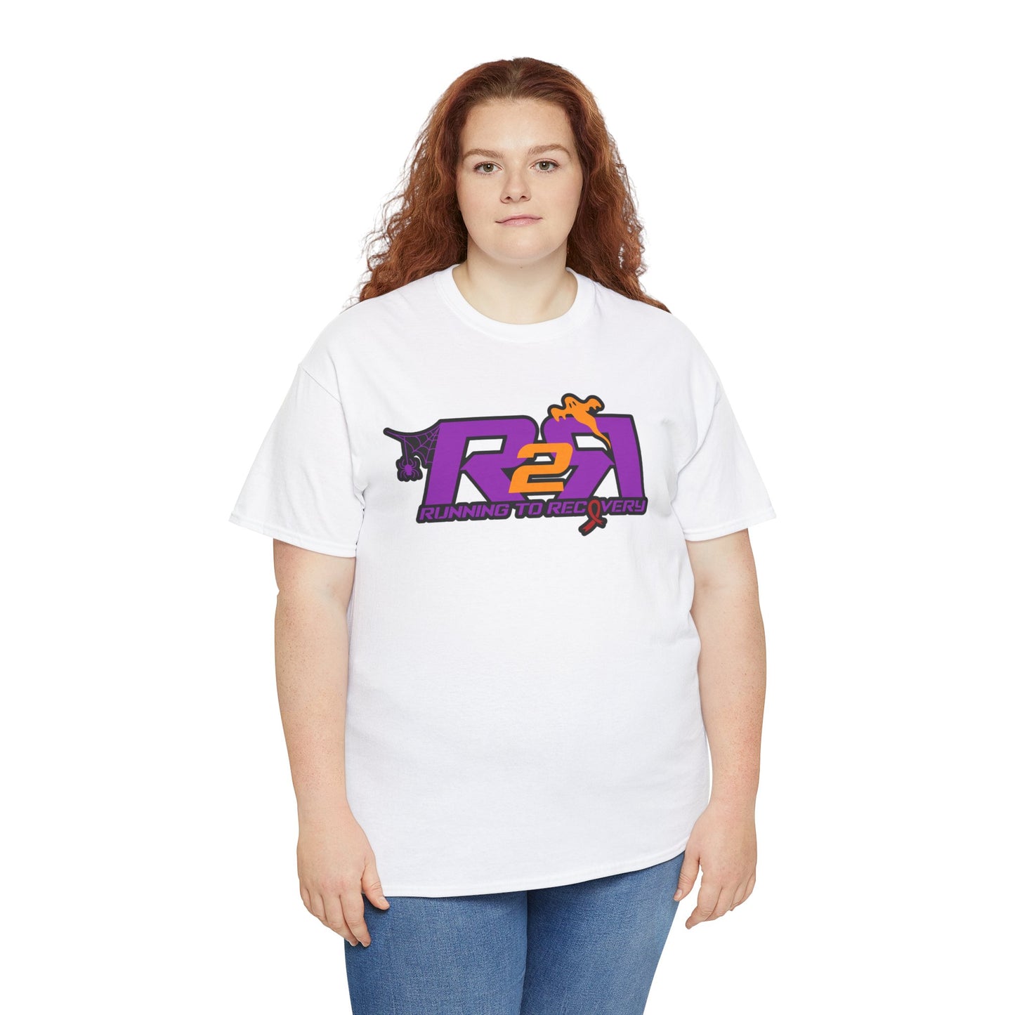 Running 2 Recovery Halloween Edition Unisex Heavy Cotton Tee