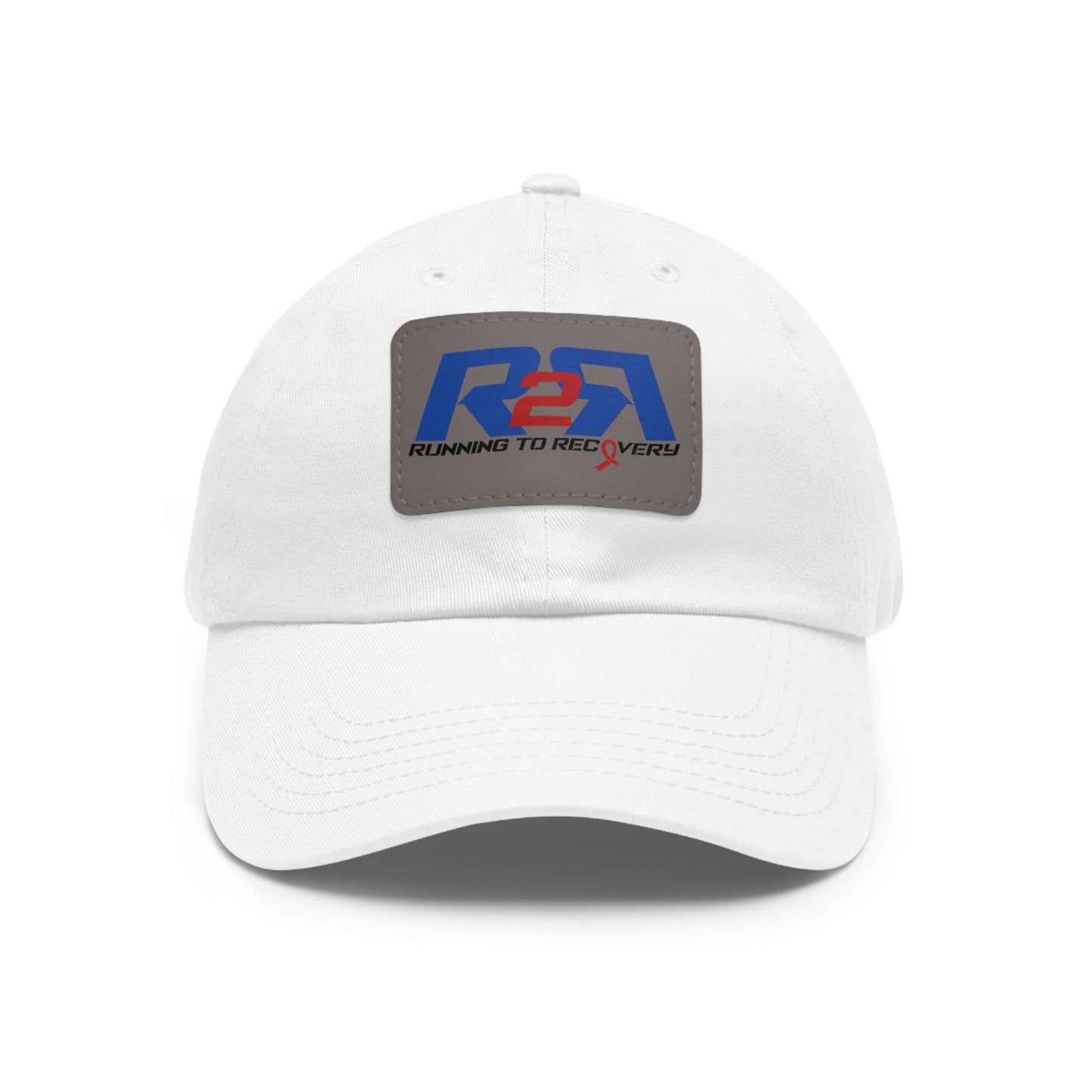Running 2 Recovery Dad Hat with Leather Patch
