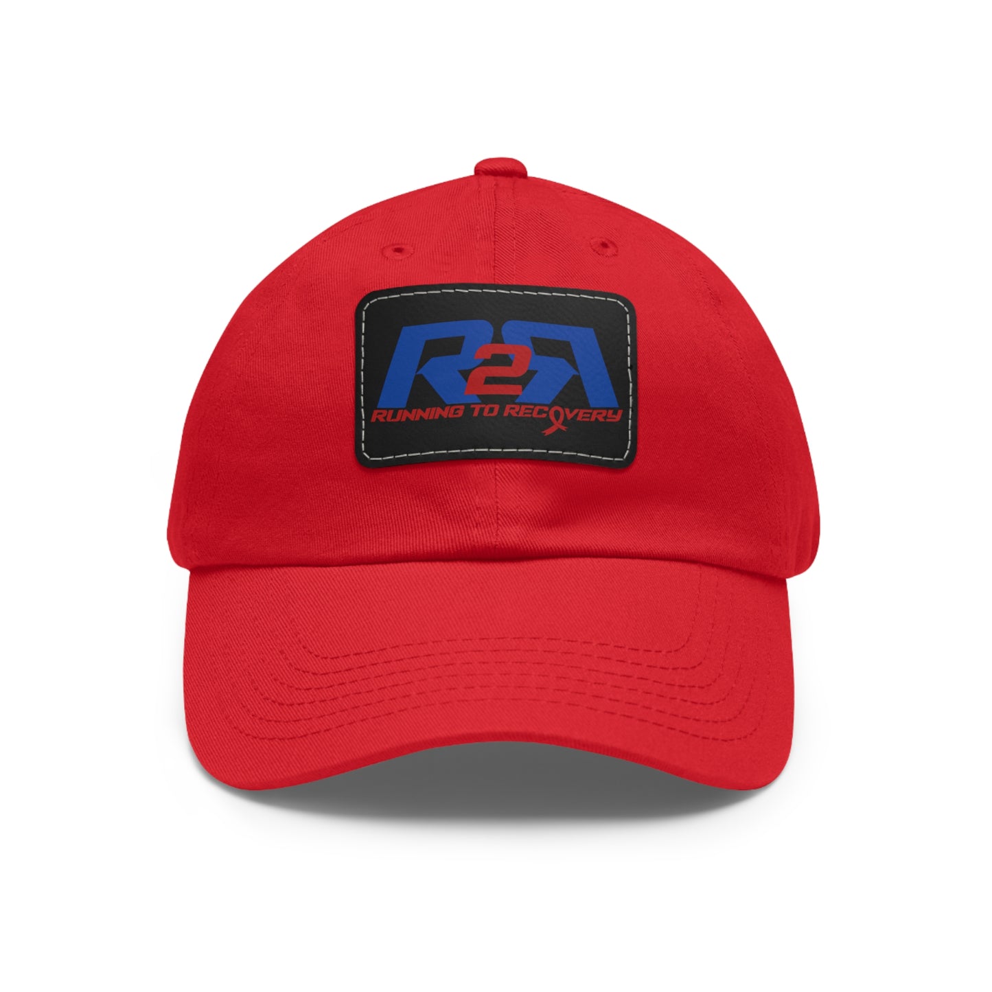 Running 2 Recovery Dad Hat with Leather Patch