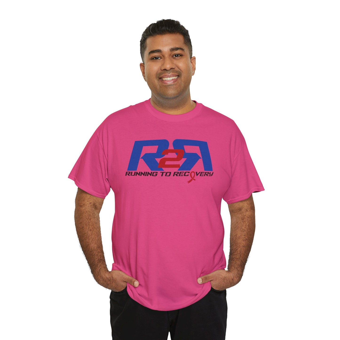 Running 2 Recovery Unisex Heavy Cotton Tee