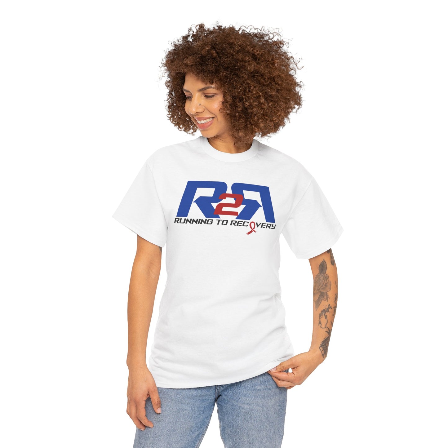 Running 2 Recovery Unisex Heavy Cotton Tee