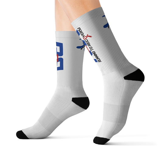 Running 2 Recovery Socks (White)