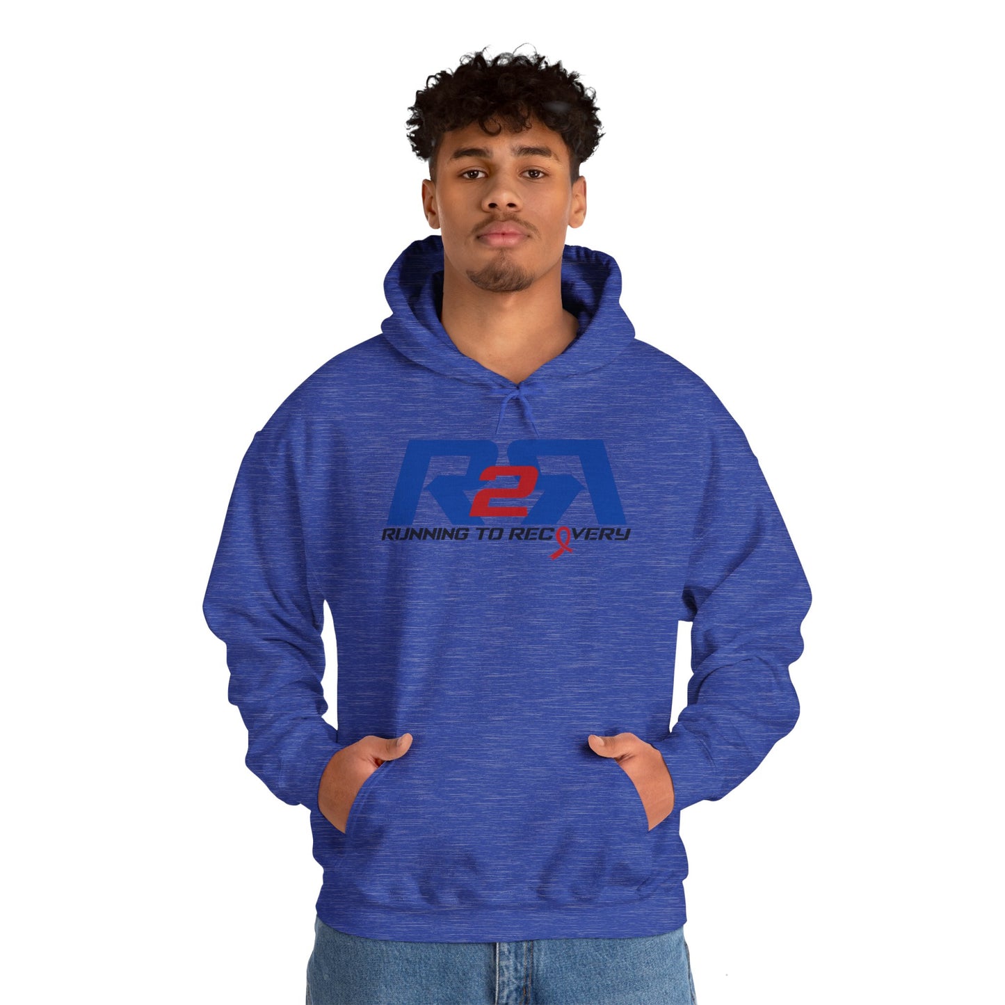 Running 2 Recovery Unisex Heavy Blend™ Hooded Sweatshirt
