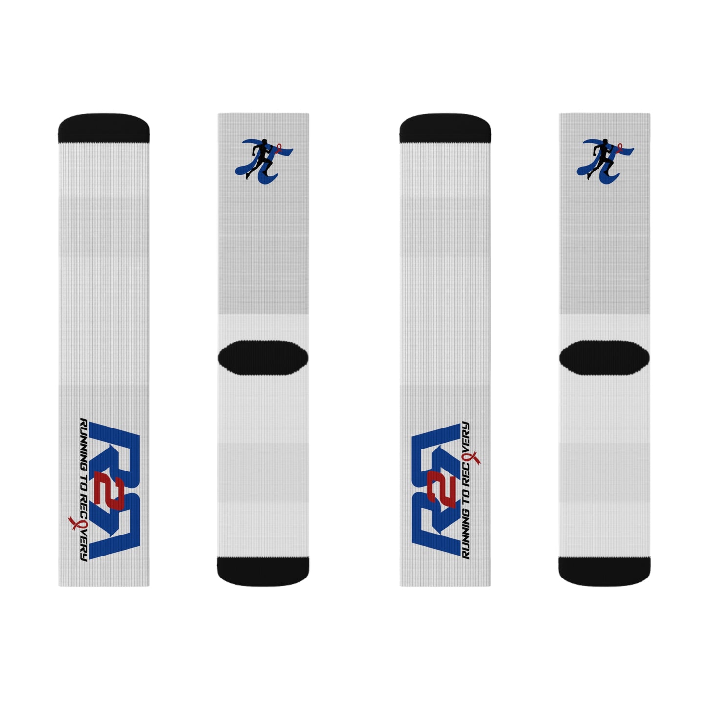 Running 2 Recovery Socks (White)