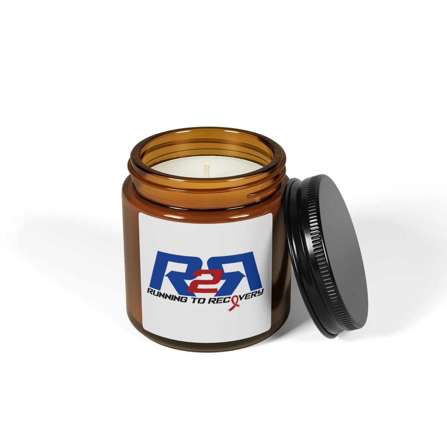Running 2 Recovery Scented Soy Candle (Multi-Size, Amber Jar)