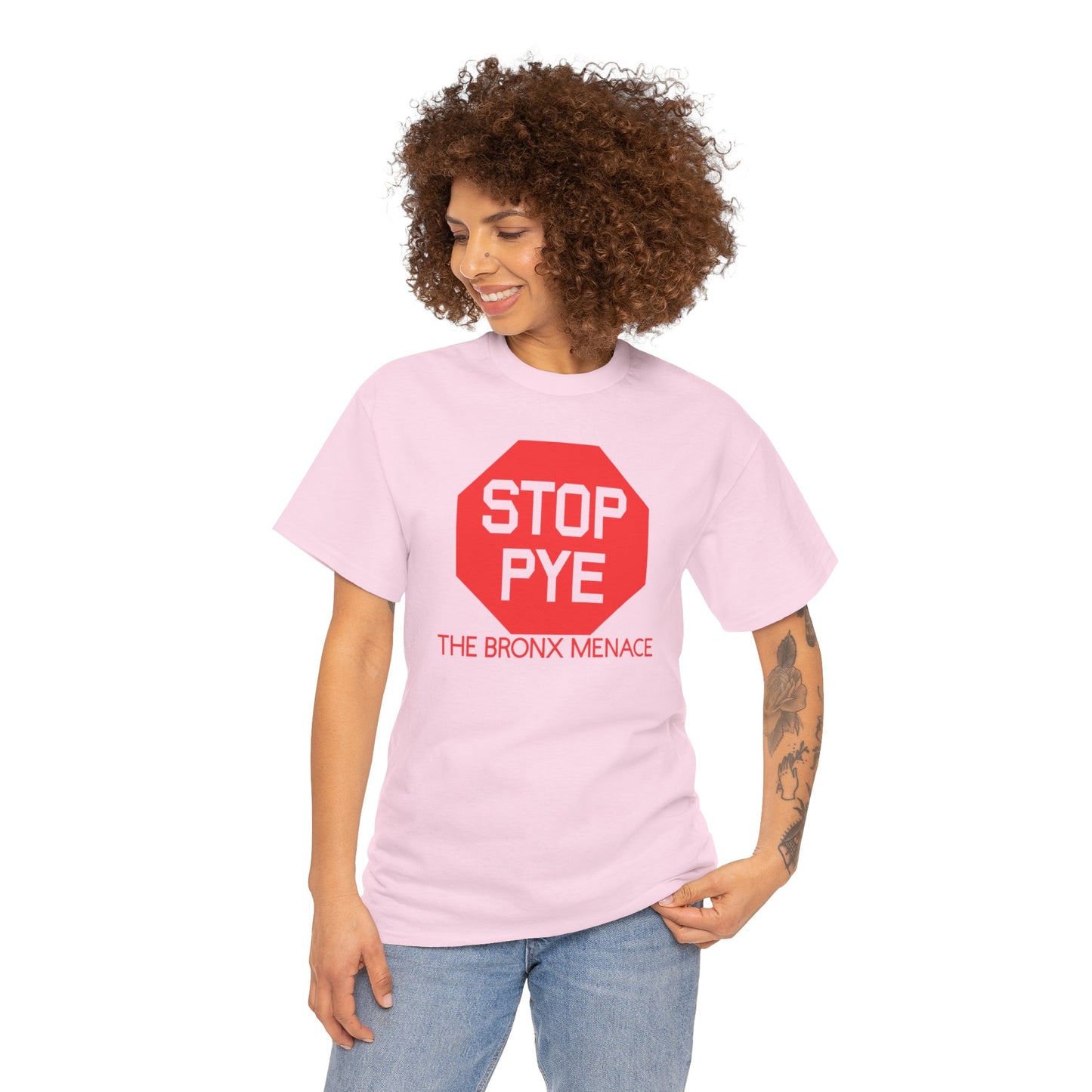 Stop Pye The Bronx Menace Unisex Heavy Cotton Tee