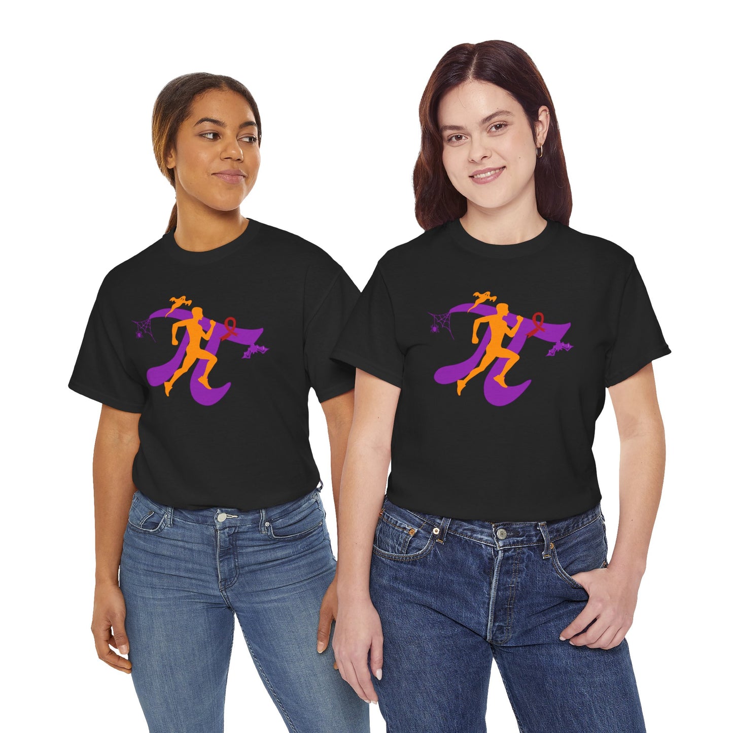 Pi Runner Halloween Edition Unisex Heavy Cotton Tee