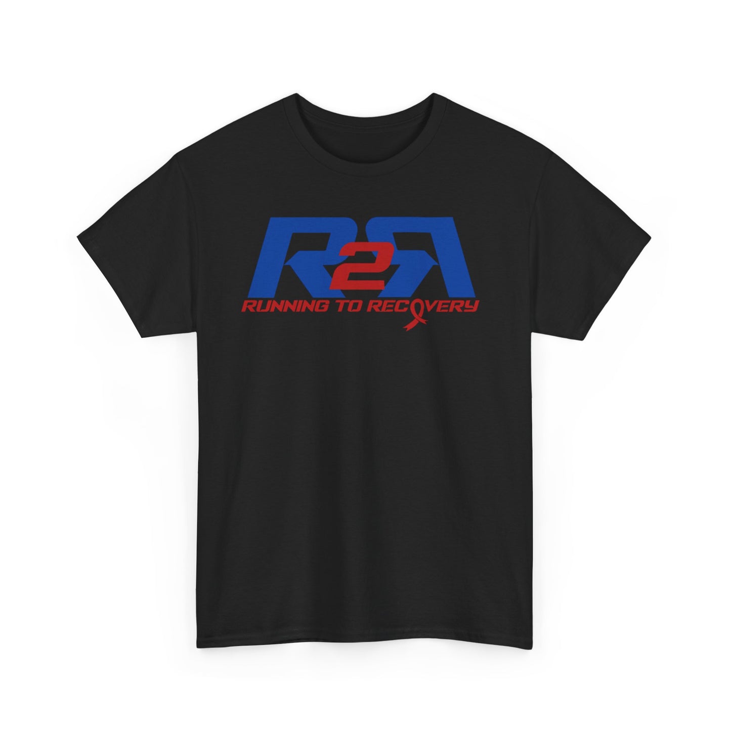 Unisex Heavy Cotton Tee Running 2 Recovery Red