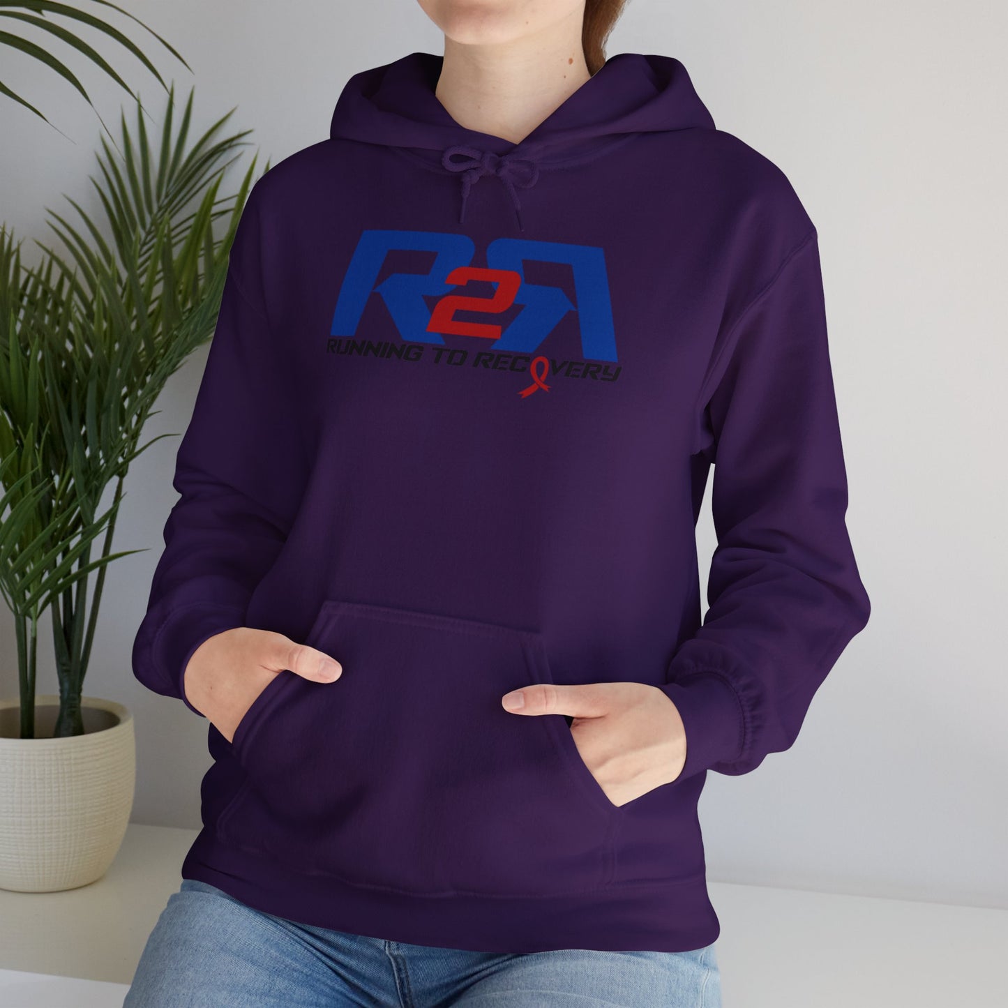 Running 2 Recovery Unisex Heavy Blend™ Hooded Sweatshirt