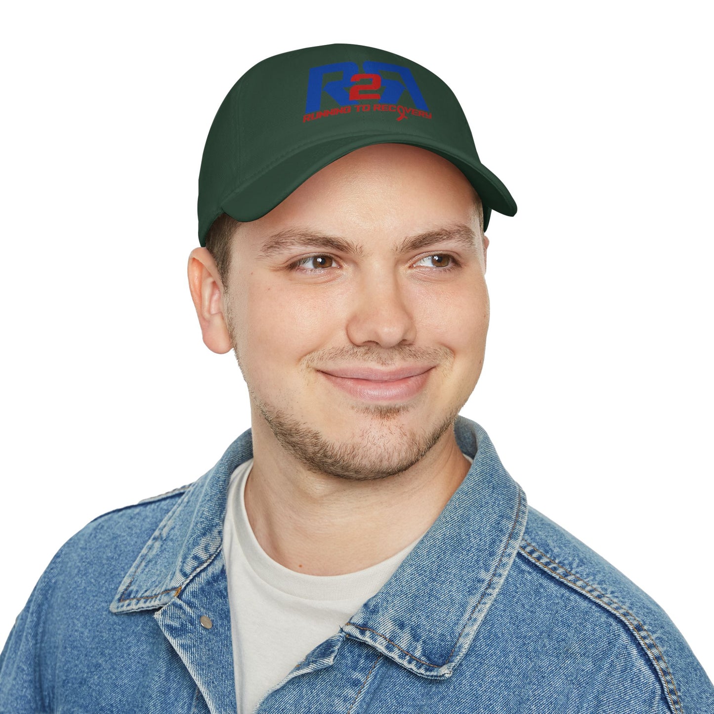 Running 2 Recovery (Black & Green) Low Profile Baseball Cap