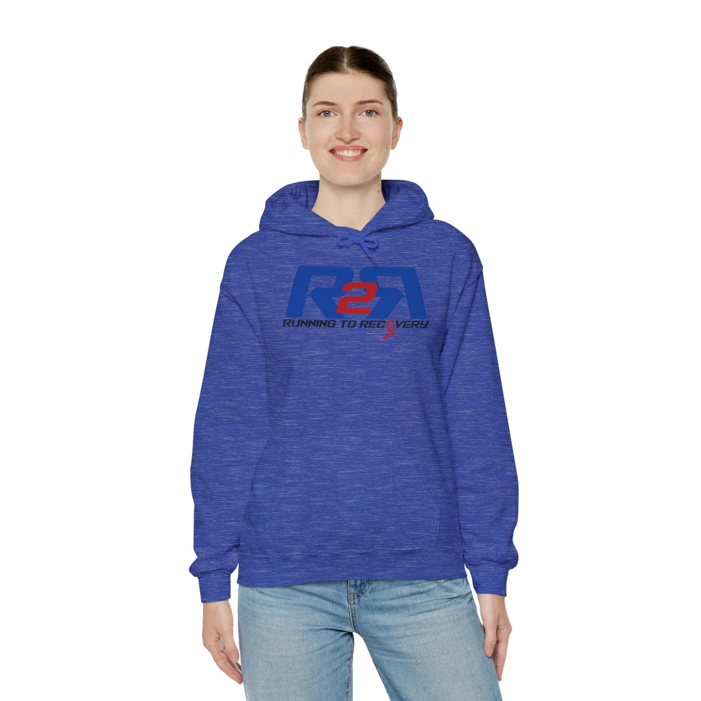 Running 2 Recovery Unisex Heavy Blend™ Hooded Sweatshirt