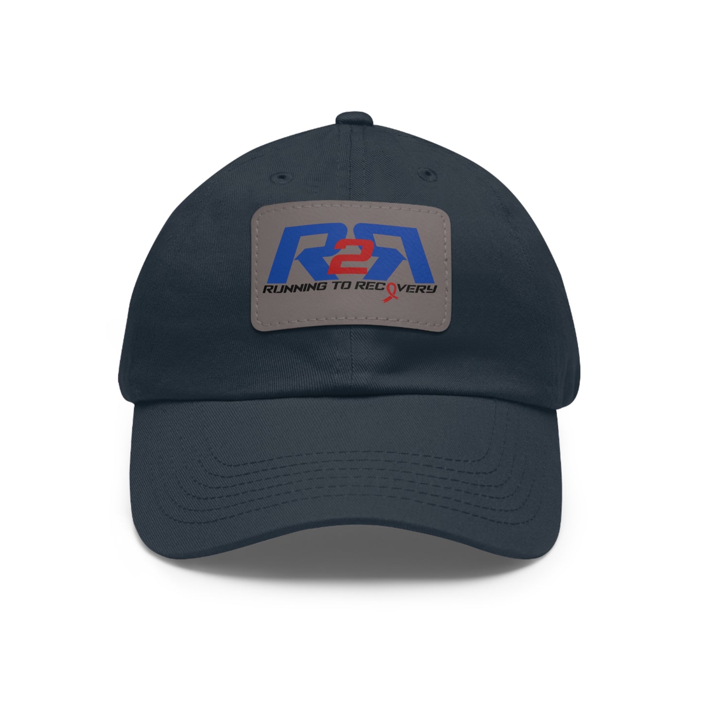 Running 2 Recovery Dad Hat with Leather Patch