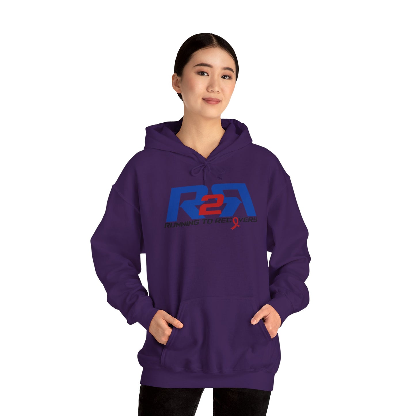 Running 2 Recovery Unisex Heavy Blend™ Hooded Sweatshirt