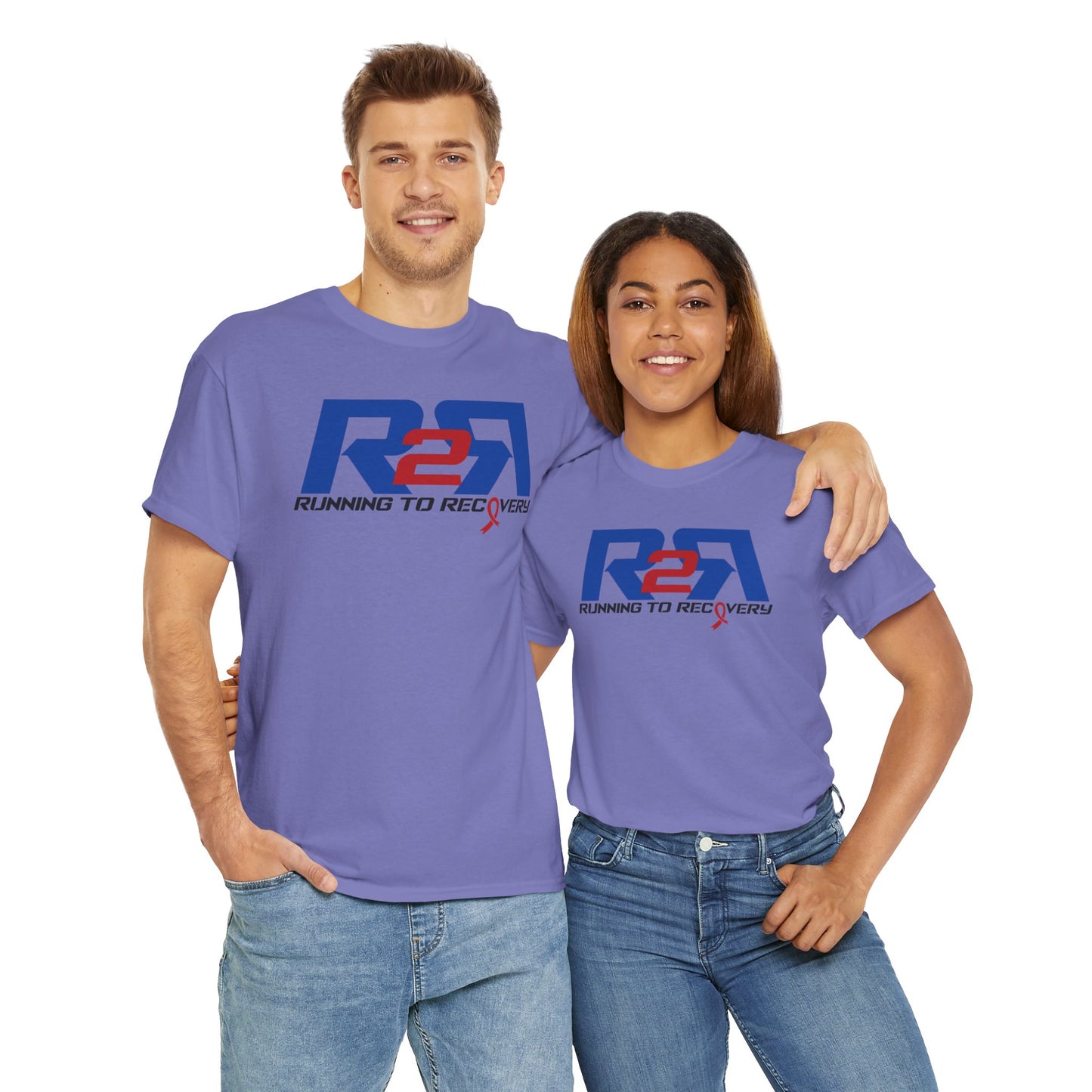 Running 2 Recovery Unisex Heavy Cotton Tee