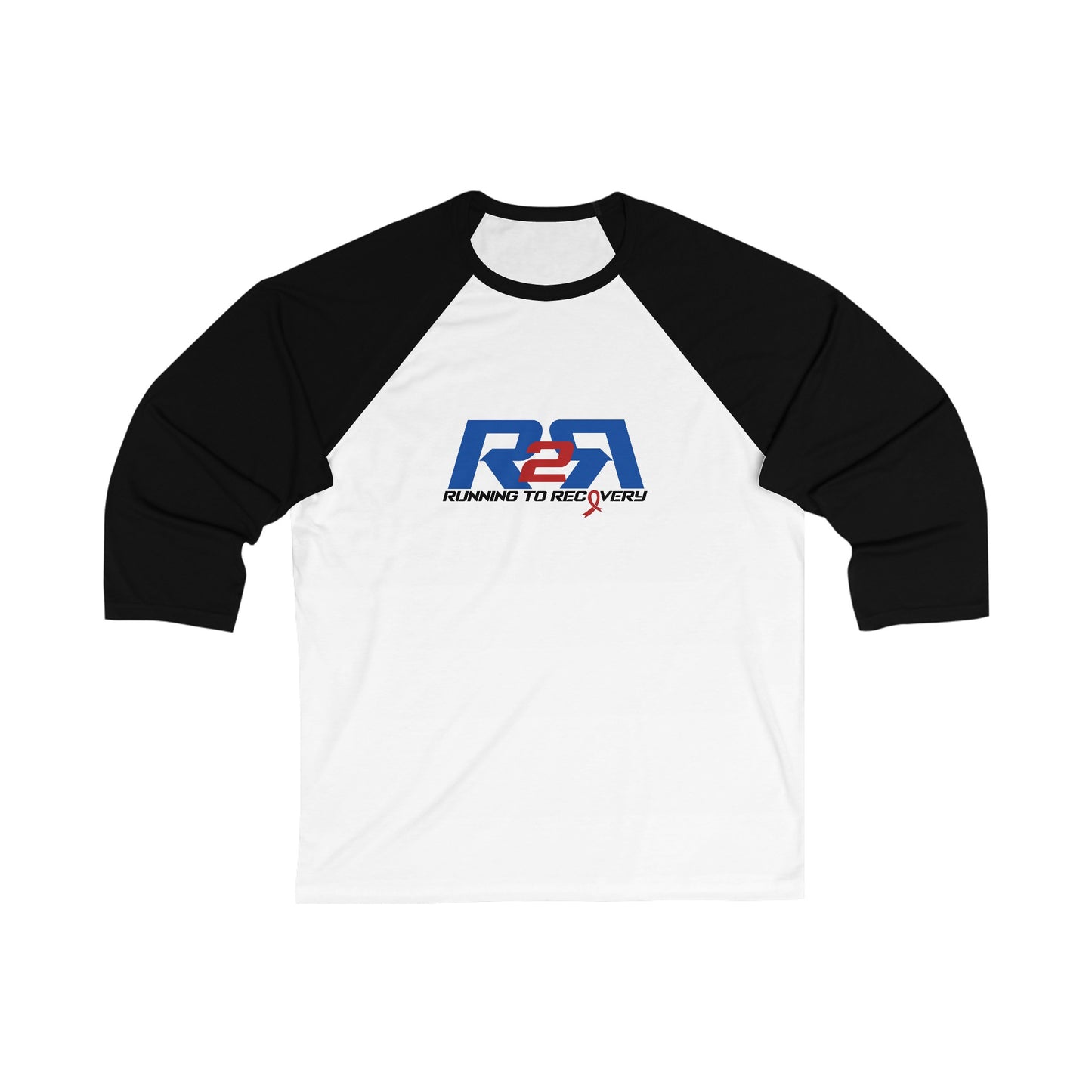 Running 2 Recovery (White) Unisex 3\4 Sleeve Baseball Tee