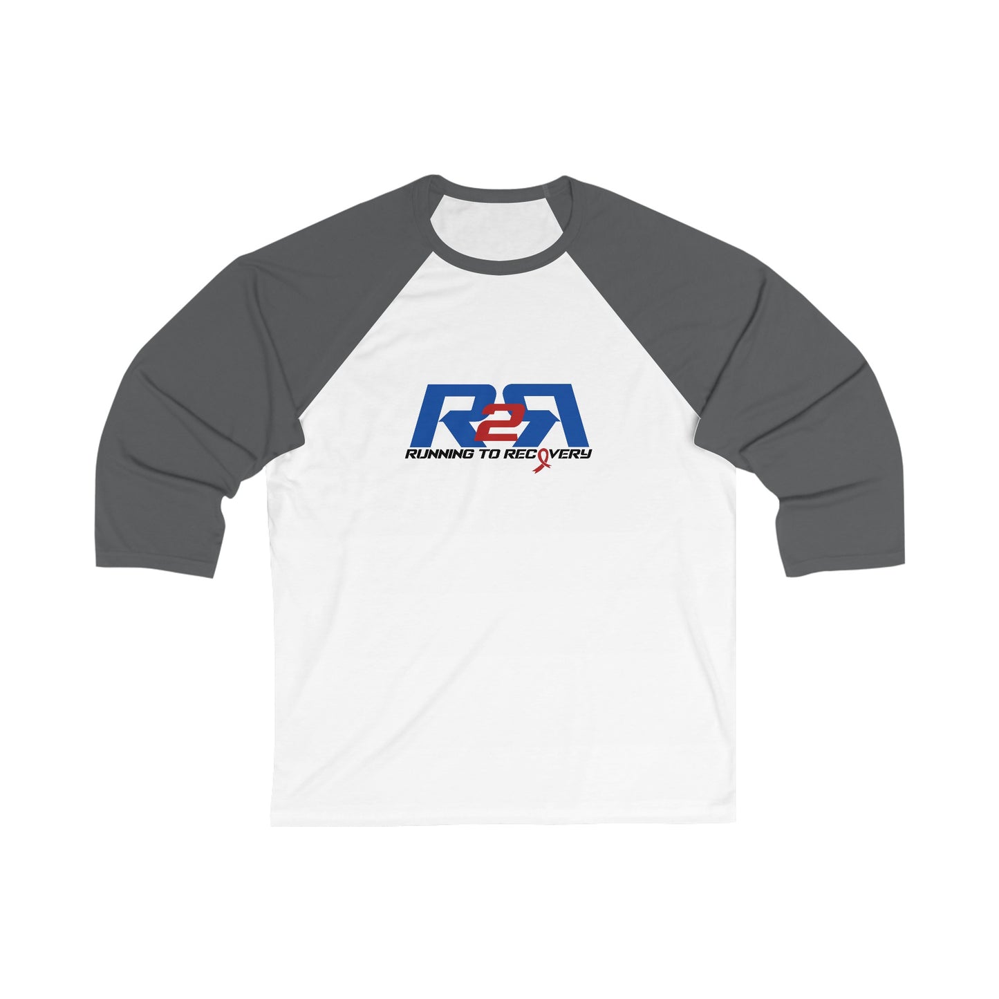 Running 2 Recovery (White) Unisex 3\4 Sleeve Baseball Tee