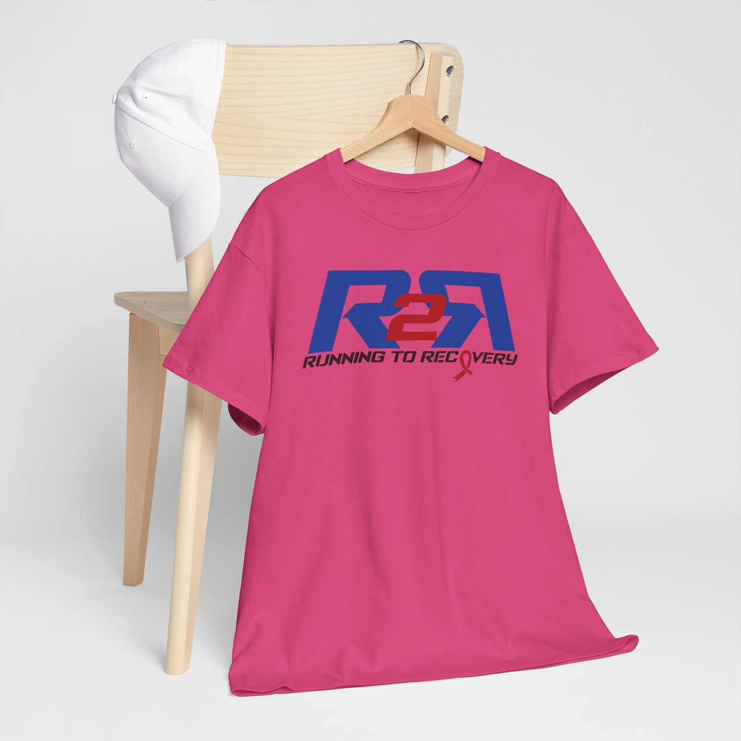 Running 2 Recovery Unisex Heavy Cotton Tee